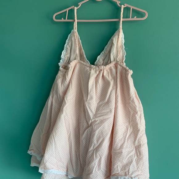 Pink Gingham Babydoll Dress - Picture 3 of 10